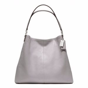 COACH Phoebe Madison Leather Shoulder Bag
